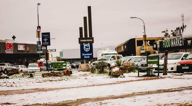Winter Wonderland Emerges in Thaba Nchu and Bloemfontein